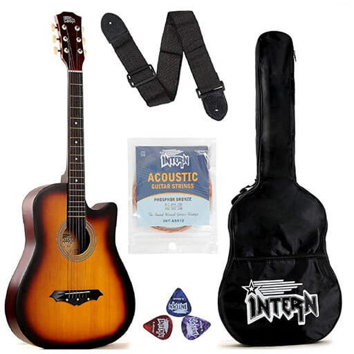 Intern INT-38C Lindenwood Acoustic Guitar Kit